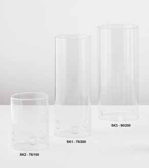 Glasses for lanterns small