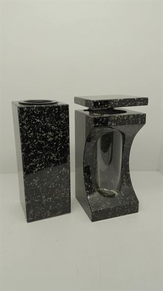 Hřbitovní komplet - lampa + váza AK352 Hasan Green 