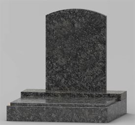 Návrh urnového hrobu - Steel grey
