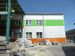Výrobní hala firmy Metal Granit Letovice